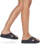 Rieker Comfortabele Zwarte Leren Zomerslipper Black Dames - Thumbnail 8