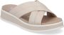 Rieker Comfortabele Leren Sliders voor Vrouwen Beige Dames - Thumbnail 38