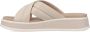 Rieker Comfortabele Leren Sliders voor Vrouwen Beige Dames - Thumbnail 39