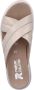 Rieker Comfortabele Leren Sliders voor Vrouwen Beige Dames - Thumbnail 32