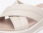 Rieker Comfortabele Leren Sliders voor Vrouwen Beige Dames - Thumbnail 9