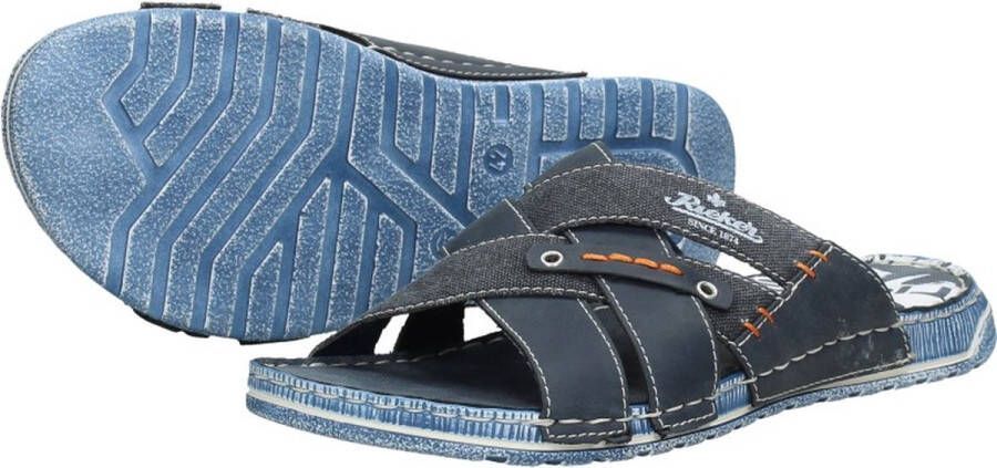 Rieker Slippers blauw