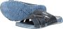 Rieker Slipper 21999 14 Blauw Denim - Thumbnail 10