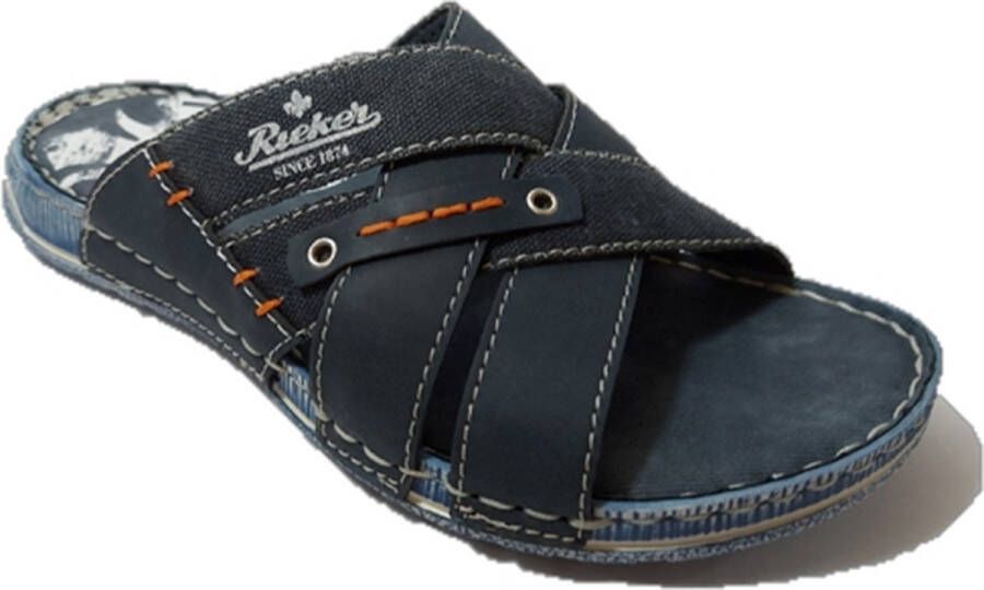 Rieker Slippers blauw