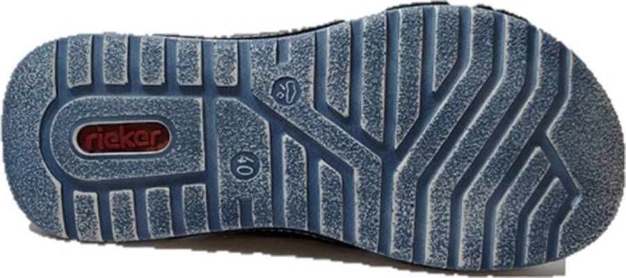 Rieker Slippers blauw