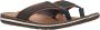 Rieker Zachte Comfort Slipper Brown Heren - Thumbnail 6