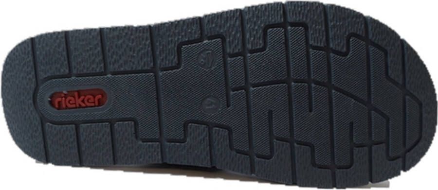 Rieker Slippers zomerschoen slippers badschoen met contrastdetails - Foto 6