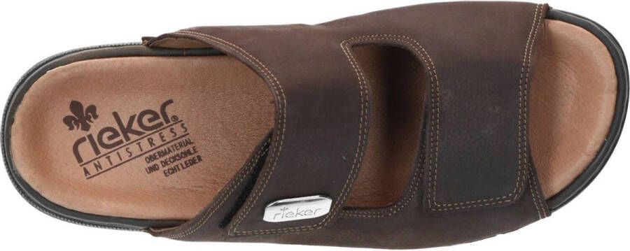 Rieker Slippers bruin