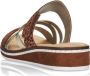 Rieker dames slipper Cognac - Thumbnail 11