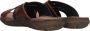 Rieker Bruine Leren Heren Slipper met Zacht Voetbed en Stoere Zool Bruin Heren - Thumbnail 9