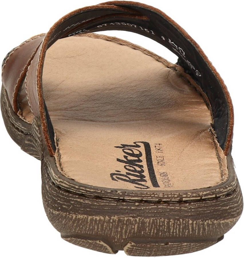 Leren Heren Heren Slippers Leer Schuurman Slippers Heren Rieker