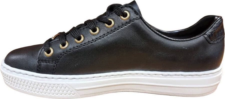 Rieker Sneaker L59L1-01 Zwart Verwisselbaar Voetbed