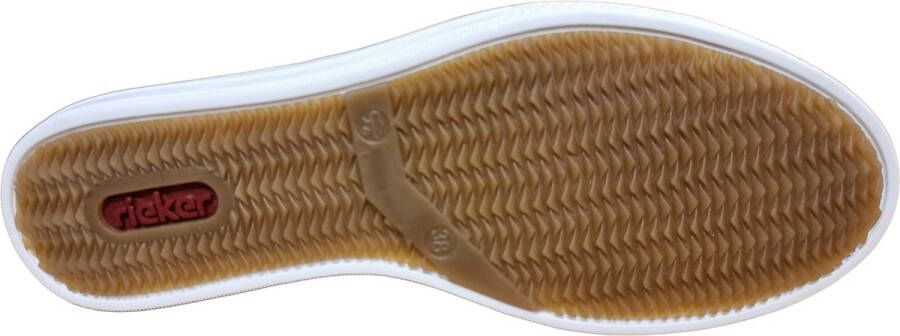 Rieker Sneaker L59L1-01 Zwart Verwisselbaar Voetbed