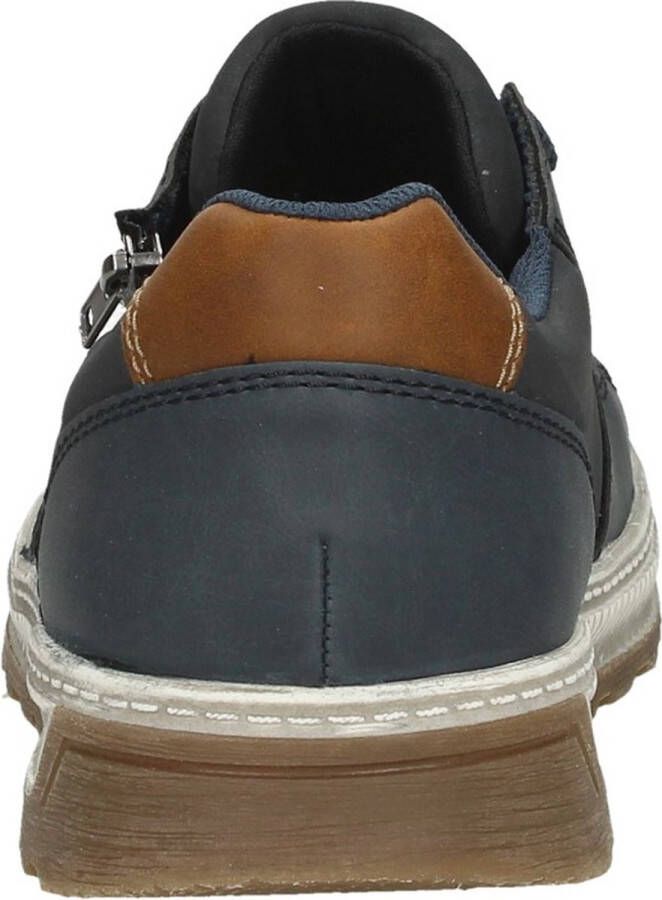 Rieker Sneakers Vrijetijdsschoen halfschoen veterschoen met contrastafwerking - Foto 10