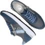 Rieker Comfortabele leren sneaker met blauwe accenten Blue Dames - Thumbnail 11