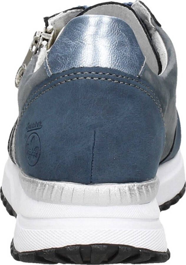 Rieker Sneakers blauw Synthetisch Dames