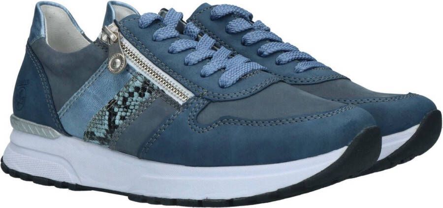 Rieker Sneakers blauw Synthetisch Dames