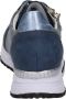 Rieker Comfortabele leren sneaker met blauwe accenten Blue Dames - Thumbnail 4