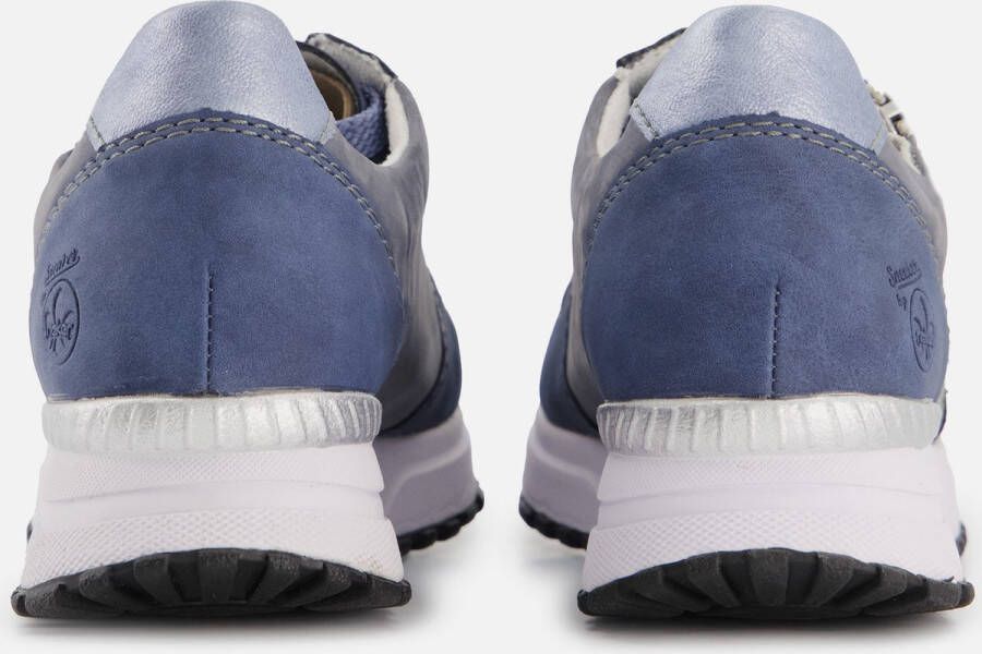 Rieker Sneakers blauw Synthetisch Dames