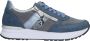 Rieker Comfortabele leren sneaker met blauwe accenten Blue Dames - Thumbnail 7