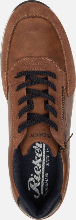 Rieker Sneakers cognac Leer 301411 Heren