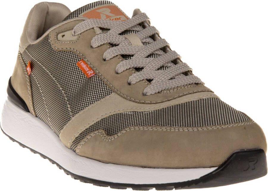 Rieker Sneakers Grijs Textiel 301205 Heren Textiel - Foto 5