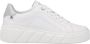 Rieker Witte Stoffen Sneakers Modieuze Schoenen voor Vrouwen White Dames - Thumbnail 15