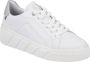 Rieker Witte Stoffen Sneakers Modieuze Schoenen voor Vrouwen White Dames - Thumbnail 24