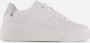 Rieker Witte Stoffen Sneakers Modieuze Schoenen voor Vrouwen White Dames - Thumbnail 19