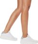 Rieker Witte Stoffen Sneakers Modieuze Schoenen voor Vrouwen White Dames - Thumbnail 7