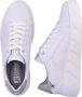 Rieker Witte Stoffen Sneakers Modieuze Schoenen voor Vrouwen White Dames - Thumbnail 8