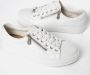 Rieker Leren Sneaker met Gewatteerde Enkelondersteuning White Dames - Thumbnail 14