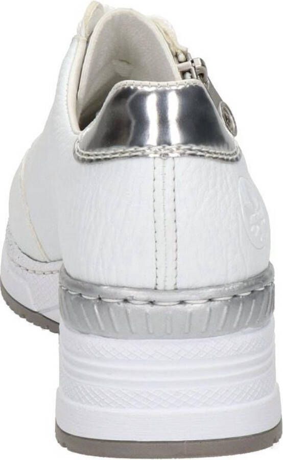 Rieker Sneakers met sleehak veterschoen lage schoen sneaker met losse inlegzool smalle vorm - Foto 15