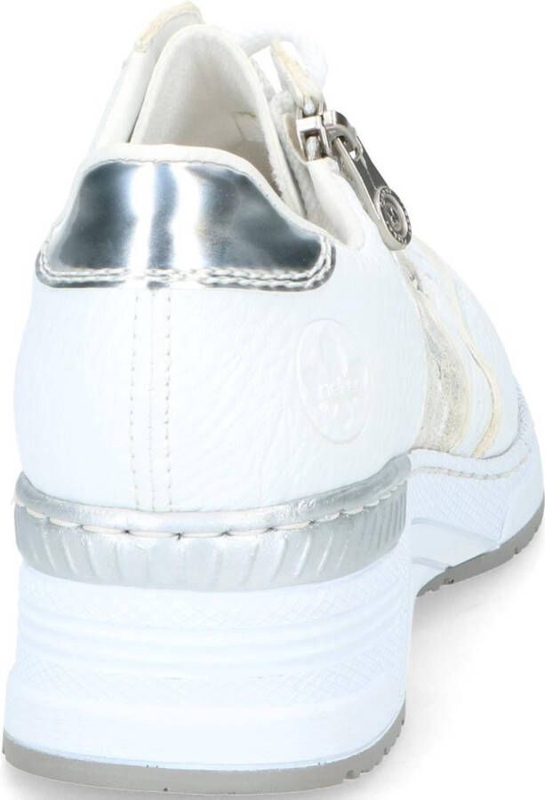 Rieker Sneakers met sleehak veterschoen lage schoen sneaker met losse inlegzool smalle vorm - Foto 7