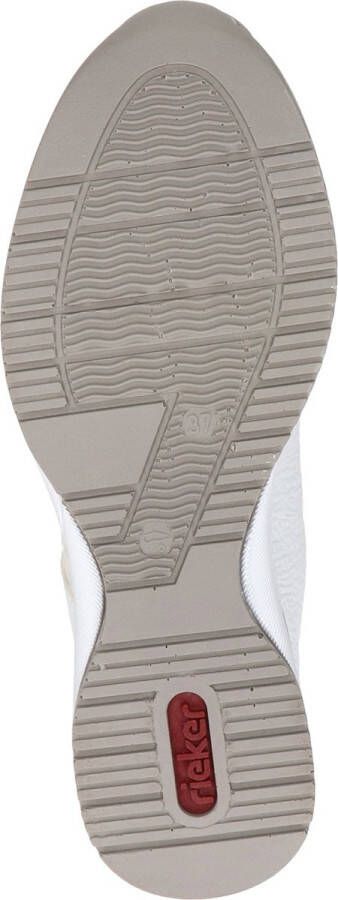 Rieker Sneakers met sleehak veterschoen lage schoen sneaker met losse inlegzool smalle vorm - Foto 10