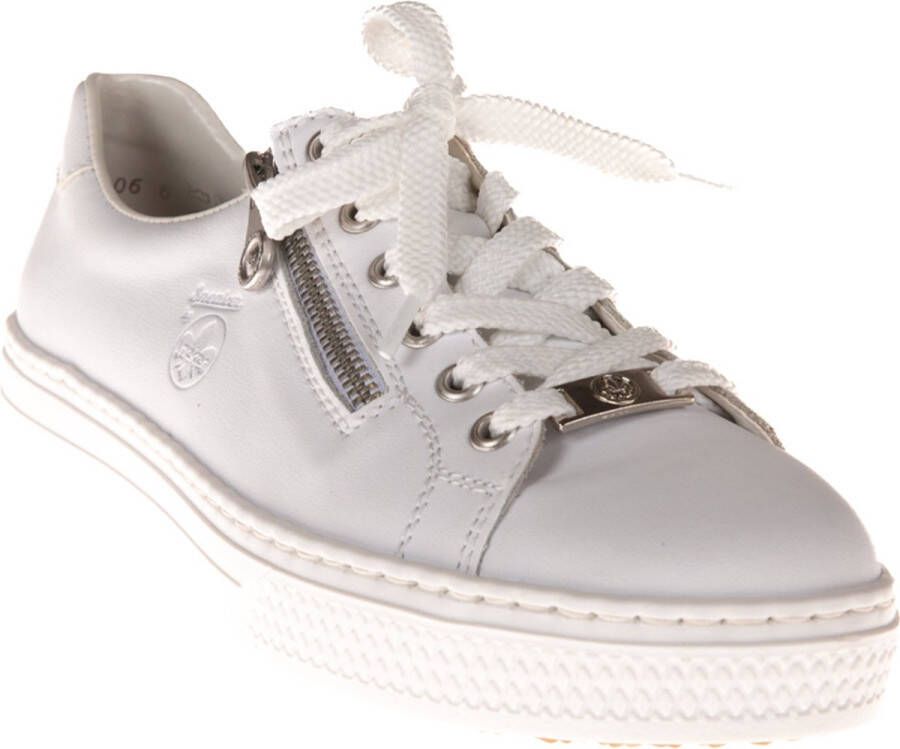 Rieker Sneakers wit Leer Dames