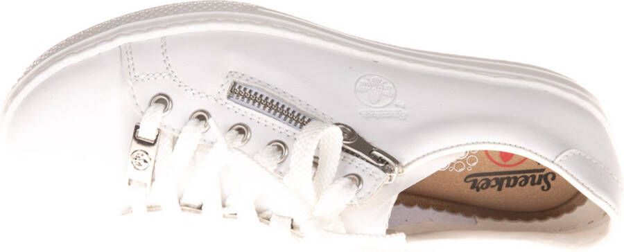 Rieker Sneakers wit Leer Dames