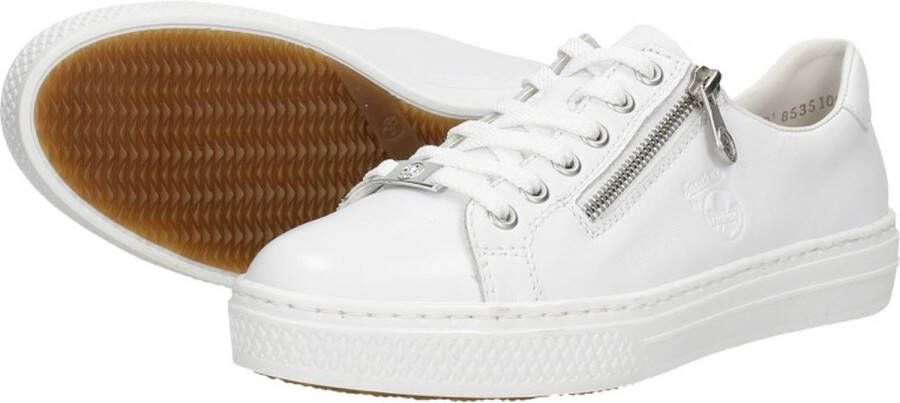 Rieker Sneakers wit Leer Dames