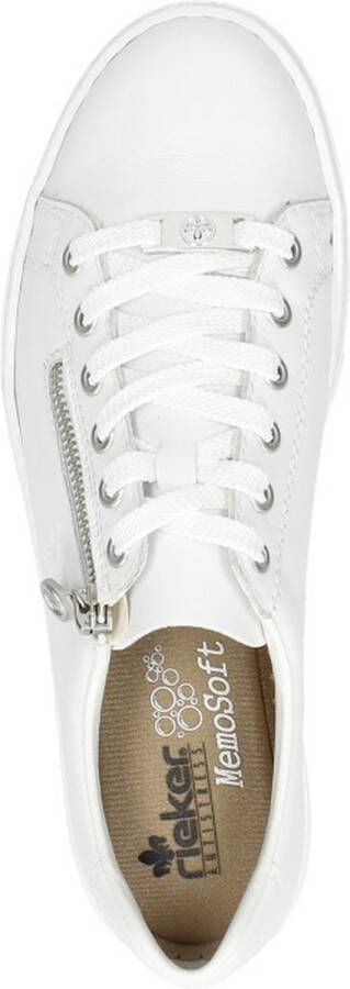 Rieker Sneakers wit Leer Dames