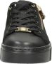 Rieker Basic Zwarte Sneaker met Leren Bovenwerk en Rits Black Dames - Thumbnail 4