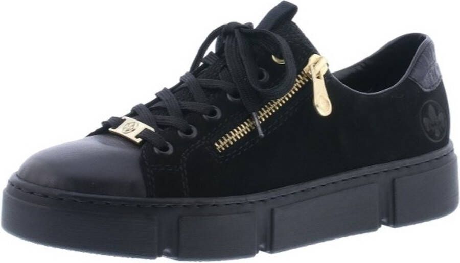 Rieker Sneakers zwart Synthetisch 102220 Dames