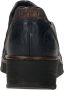 Rieker Blauwe Slip-On met Cognac Details Black Dames - Thumbnail 14