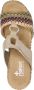 Rieker Kleurrijke Gevlochten Comfort Slipper Multicolor Dames - Thumbnail 10