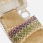 Rieker Kleurrijke Gevlochten Comfort Slipper Multicolor Dames - Thumbnail 8