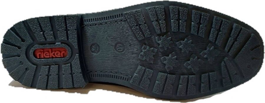 Rieker Veterboots blauw Synthetisch