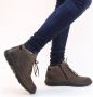 Rieker EVOLUTION Hoge veterschoenen ankle boot high top sneaker leisure boots with zipper - Thumbnail 10