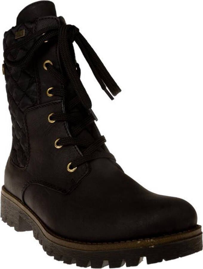 Rieker Veterboots zwart