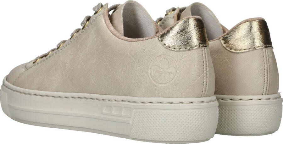 Rieker Veterschoen Vrouwen Beige goud