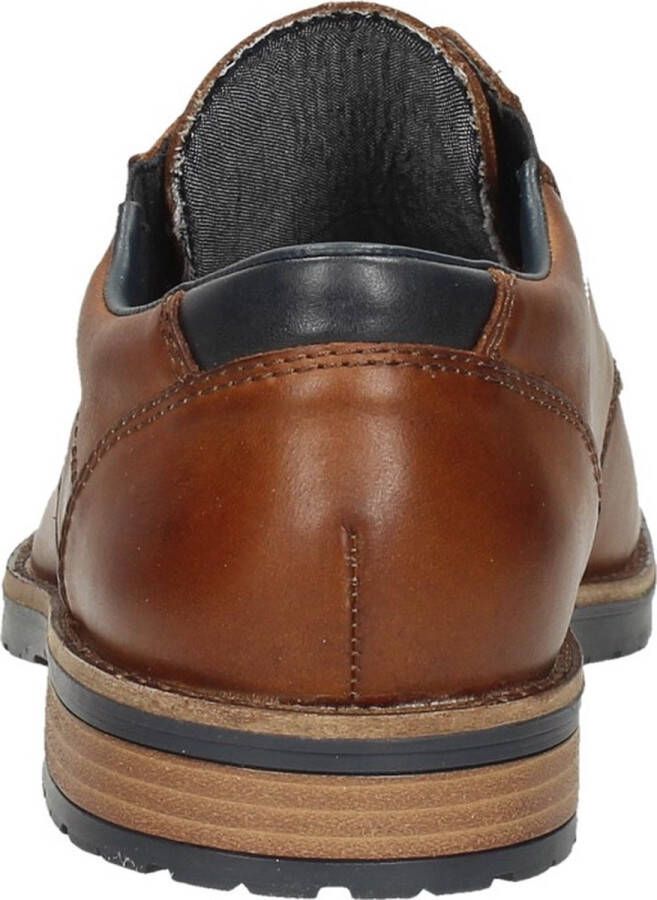 Rieker Veterschoenen cognac Leer