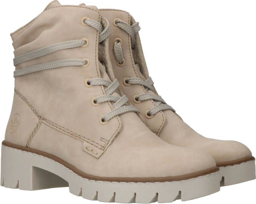 Rieker Veterschoenen Hoog Veterschoenen Hoog Beige
